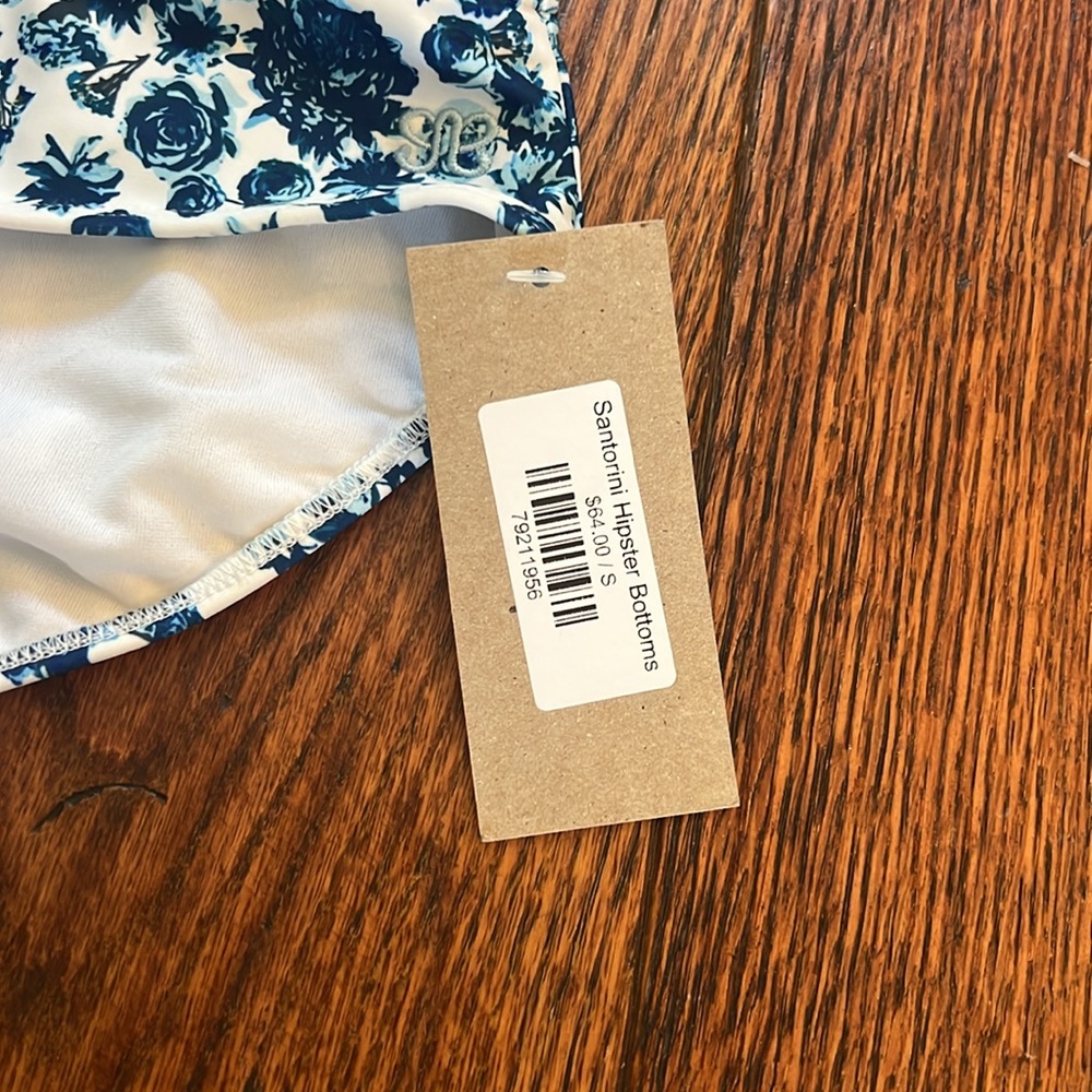 NWT Albion Fit 2 piece bikini set Santorini print. Size.Small - Picture 7 of 16